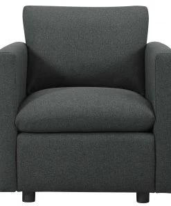 Modway Activate Upholstered Fabric Armchair Gray 14 Modway Activate Upholstered Fabric Armchair Gray