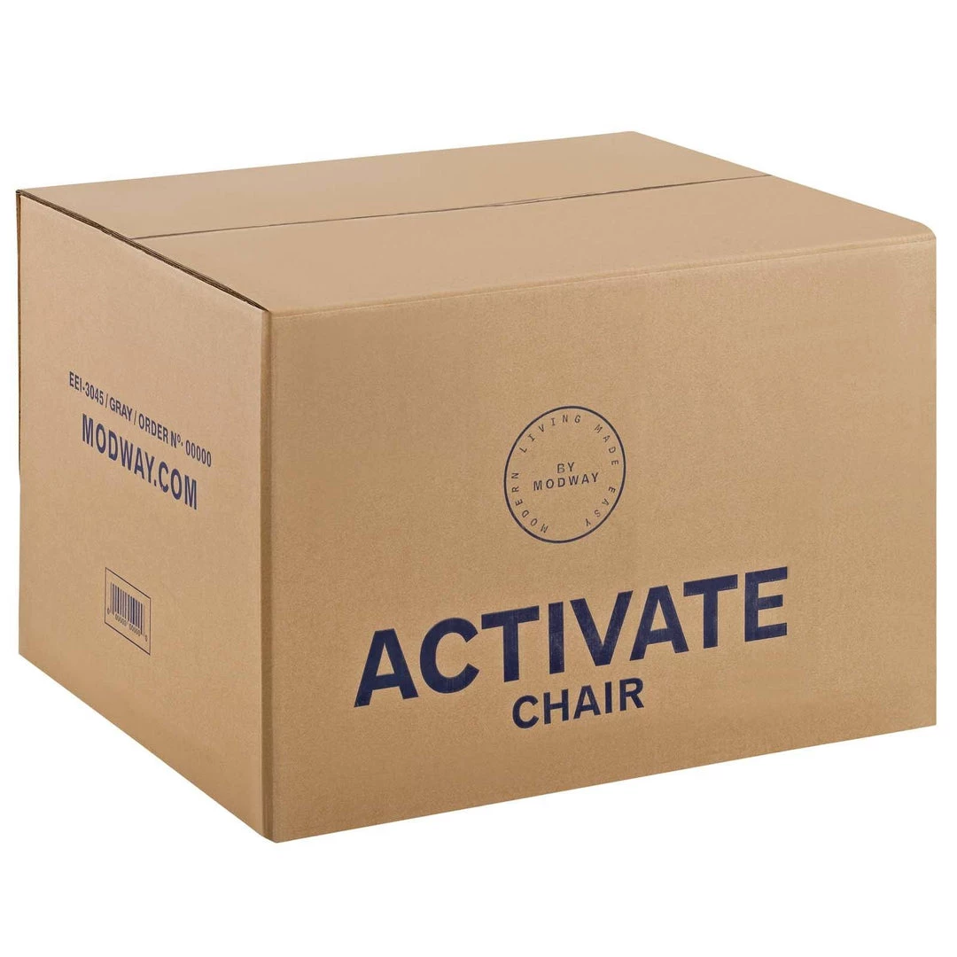 Modway Activate Upholstered Fabric Armchair Gray 10 Modway Activate Upholstered Fabric Armchair Gray