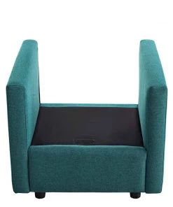 Modway Activate Upholstered Fabric Armchair Teal 16 Modway Activate Upholstered Fabric Armchair Teal