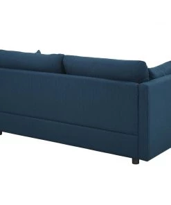 Modway Activate Upholstered Fabric Sofa Azure