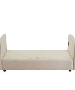 Modway SOFAS Activate Upholstered Fabric Sofa Beige
