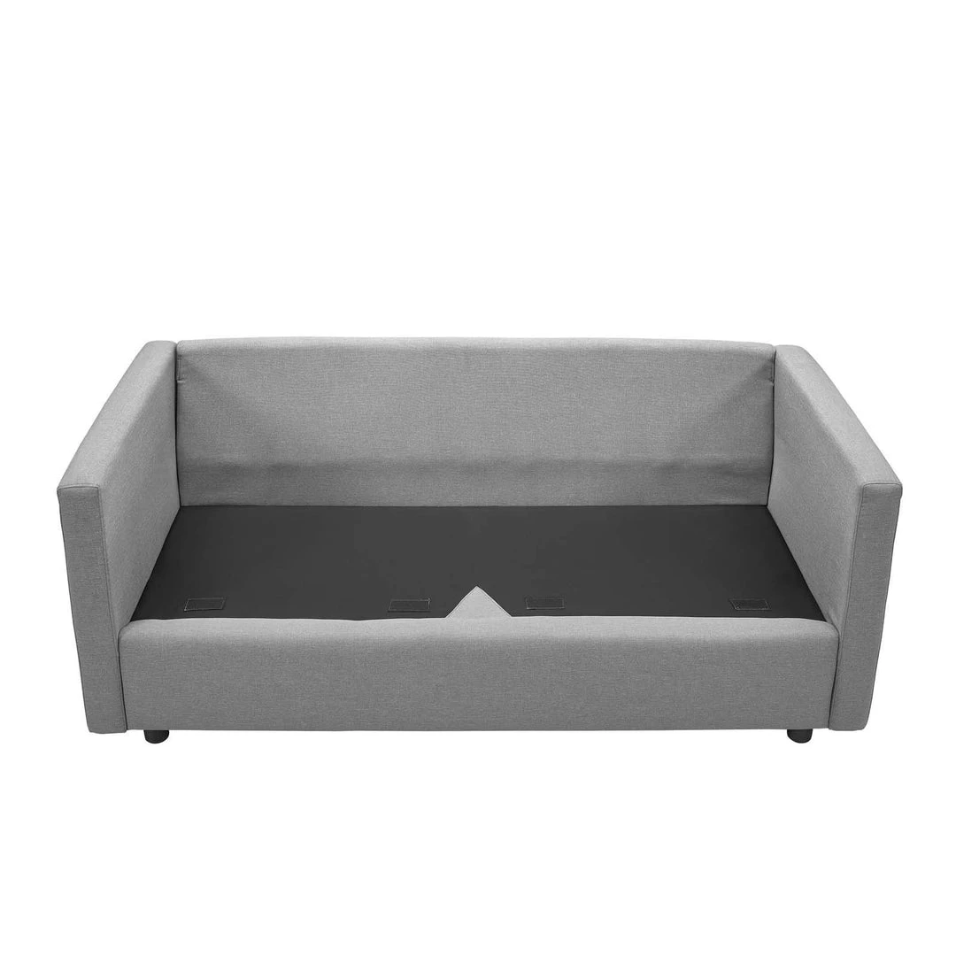 Modway Activate Upholstered Fabric Sofa Light Gray 7 Modway Activate Upholstered Fabric Sofa Light Gray