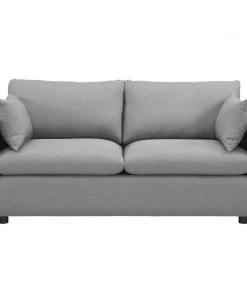 Modway Activate Upholstered Fabric Sofa Light Gray