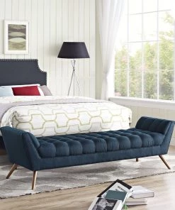 Modway Benches Adept Performance Velvet Bench Ivory 12 Modway Benches Adept Performance Velvet Bench Ivory