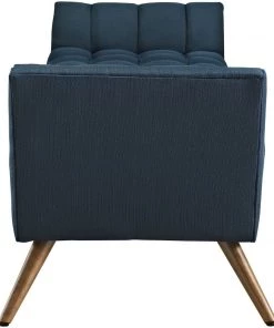 Modway Benches Adept Performance Velvet Bench Ivory