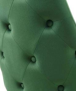 Modway Adorn Dining Side Chair Performance Velvet Set Of 2 Emerald