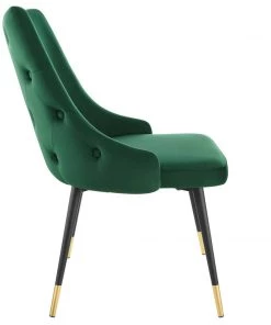 Modway Dining Chairs Adorn Dining Side Chair Performance Velvet Set Of 2 Green 10 Modway Dining Chairs Adorn Dining Side Chair Performance Velvet Set Of 2 Green