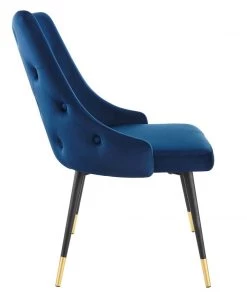 Modway Dining Chairs Adorn Dining Side Chair Performance Velvet Set Of 2 Navy 10 Modway Dining Chairs Adorn Dining Side Chair Performance Velvet Set Of 2 Navy