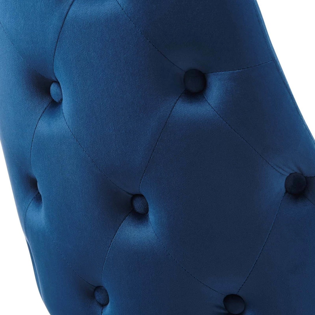 Modway Dining Chairs Adorn Dining Side Chair Performance Velvet Set Of 2 Navy 6 Modway Dining Chairs Adorn Dining Side Chair Performance Velvet Set Of 2 Navy