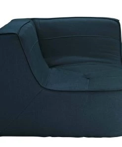 Modway Sectionals Align Upholstered Fabric Corner Sofa Azure