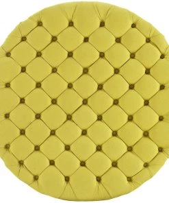 Modway Ottomans Amour Upholstered Fabric Ottoman Sunny