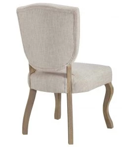 Modway Dining Chairs Array Dining Side Chair Set Of 2 Beige