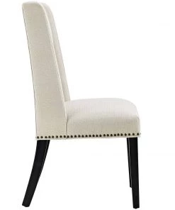 Modway Baron Dining Chair Fabric Set Of 4 Beige