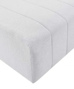 Modway Ottomans Bartlett Upholstered Fabric Ottoman Ivory