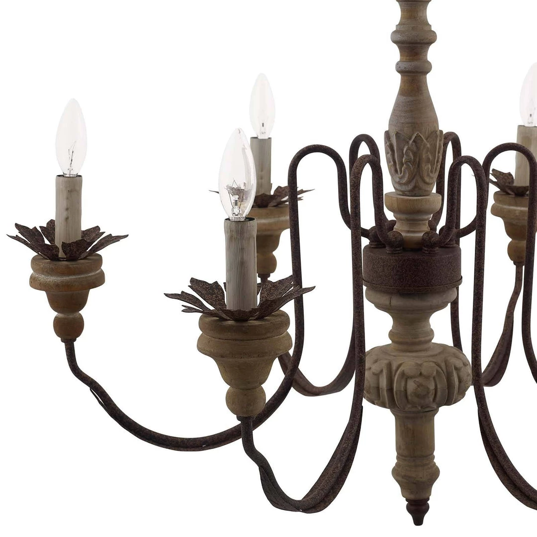 Modway Bountiful Vintage French Pendant Ceiling Light Candelabra Chandelier 3 Modway Bountiful Vintage French Pendant Ceiling Light Candelabra Chandelier