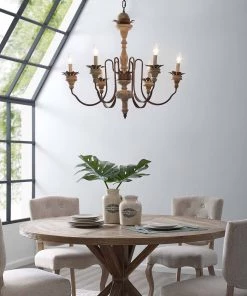 Modway Bountiful Vintage French Pendant Ceiling Light Candelabra Chandelier 10 Modway Bountiful Vintage French Pendant Ceiling Light Candelabra Chandelier