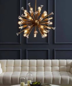 Modway Burst Ceiling Light Pendant Chandelier Chandeliers