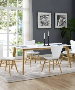 Modway Cascade Dining Chair Set Of 4 White Dining Chairs 10 Modway Cascade Dining Chair Set Of 4 White Dining Chairs