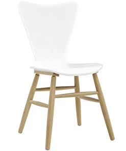 Modway Cascade Dining Chair Set Of 4 White Dining Chairs