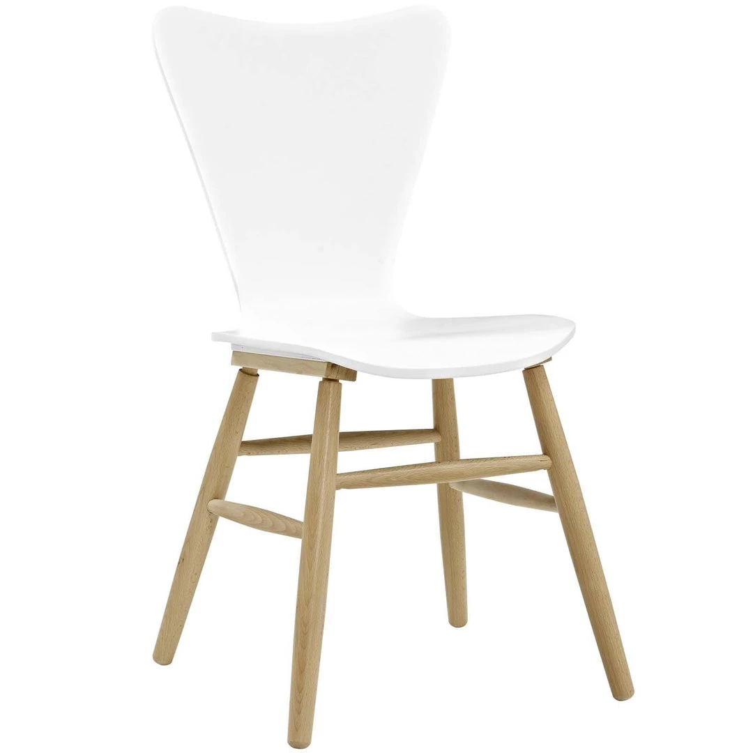 Modway Cascade Dining Chair Set Of 4 White Dining Chairs 2 Modway Cascade Dining Chair Set Of 4 White Dining Chairs