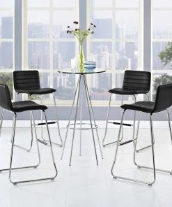 Modway Collect Wood Top Bar Stool Brown 10 Modway Collect Wood Top Bar Stool Brown