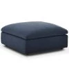 Modway Ottomans Commix Down Filled Overstuffed Ottoman Azure