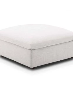 Modway Commix Down Filled Overstuffed Ottoman Beige Ottomans