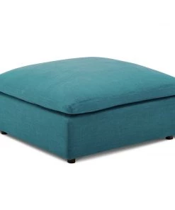 Modway Ottomans Commix Down Filled Overstuffed Ottoman Teal
