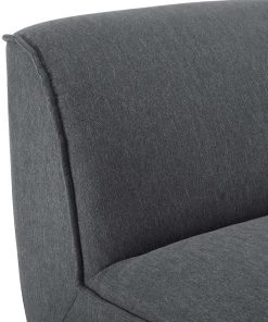Modway Sectionals Comprise Armless Chair Charcoal 13 Modway Sectionals Comprise Armless Chair Charcoal