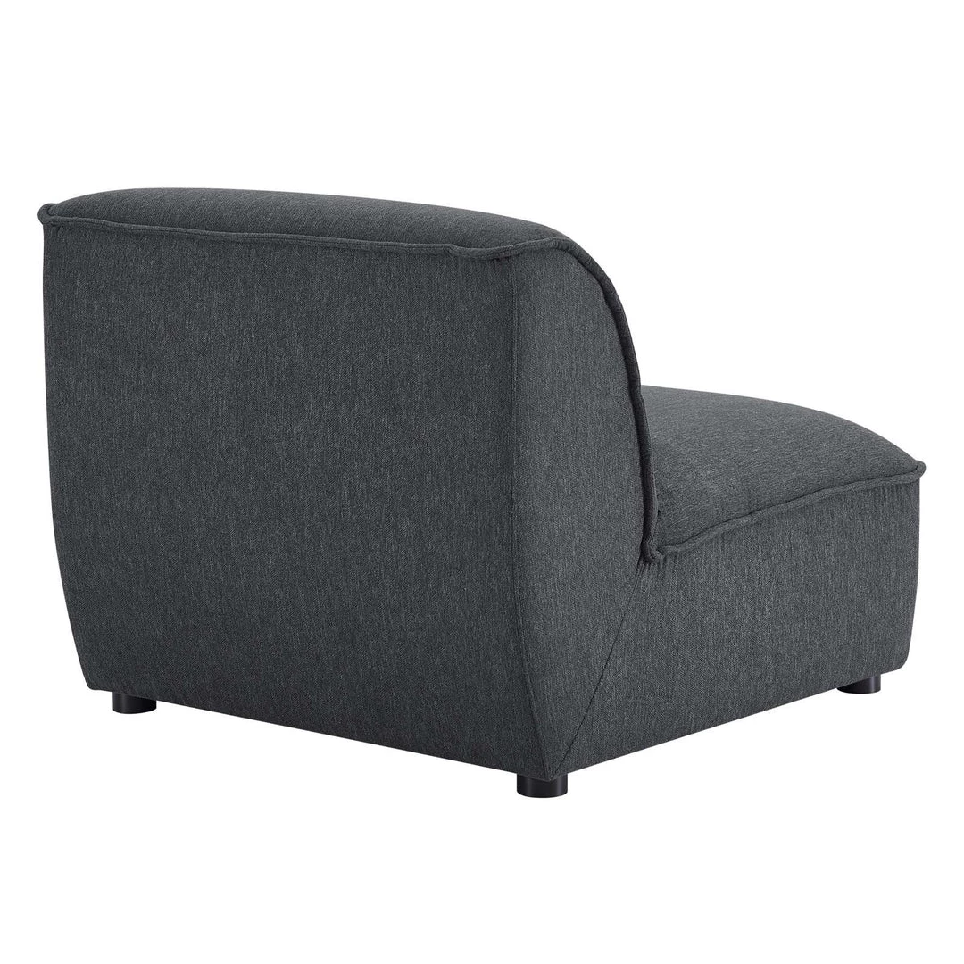 Modway Sectionals Comprise Armless Chair Charcoal 3 Modway Sectionals Comprise Armless Chair Charcoal