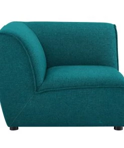 Modway Sectionals Comprise Corner Sectional Sofa Chair Teal
