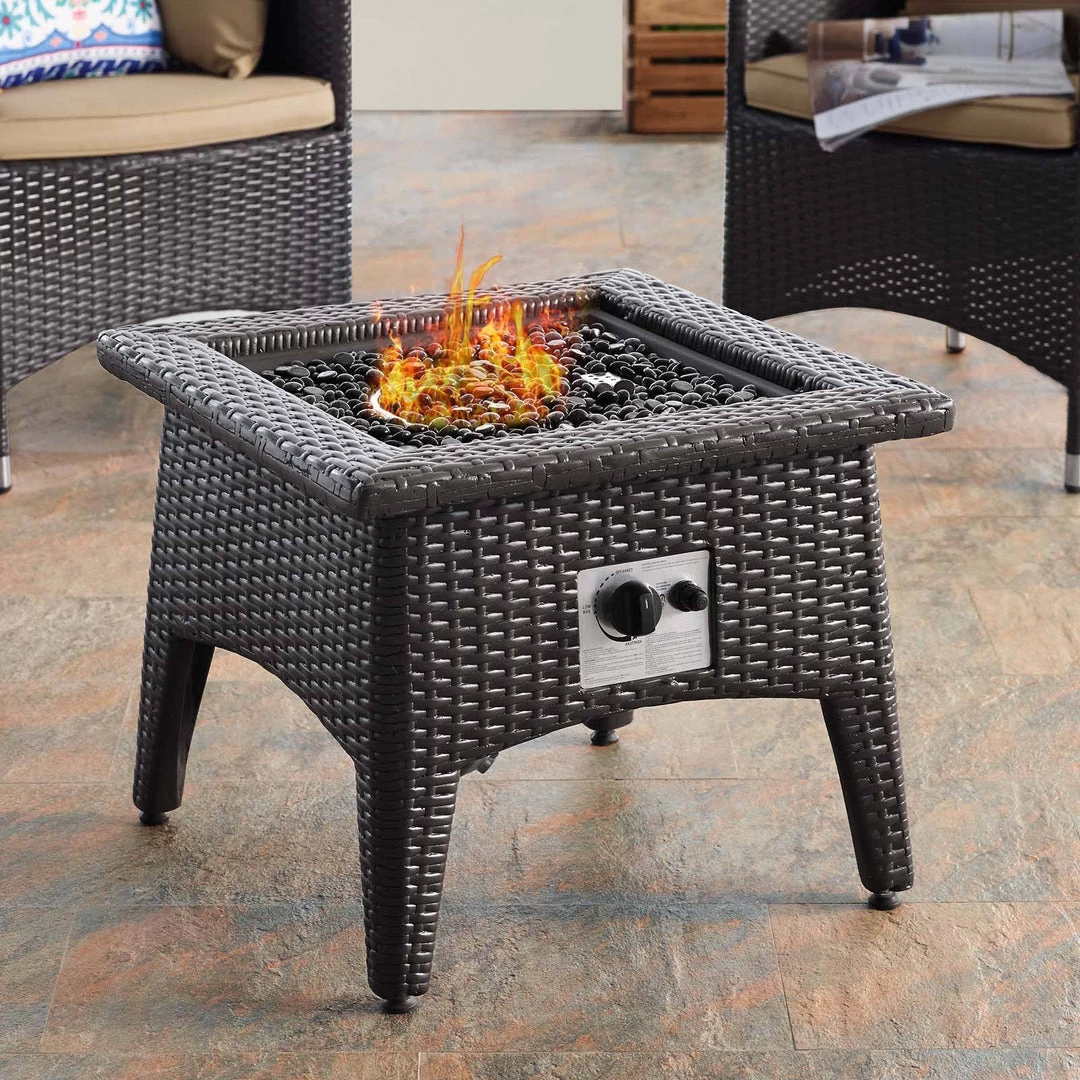 Modway Fire Pit Table Set Convene 3 Piece Set Outdoor Patio With Fire Pit Espresso Mocha 8 Modway Fire Pit Table Set Convene 3 Piece Set Outdoor Patio With Fire Pit Espresso Mocha