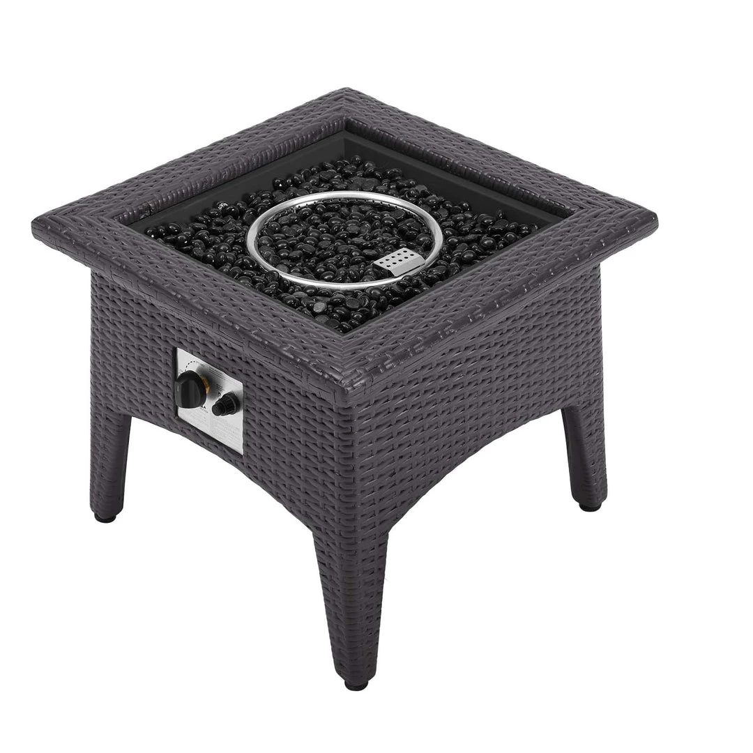 Modway Fire Pit Table Set Convene 3 Piece Set Outdoor Patio With Fire Pit Espresso Mocha 6 Modway Fire Pit Table Set Convene 3 Piece Set Outdoor Patio With Fire Pit Espresso Mocha