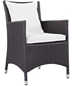 Modway Convene 3 Piece Set Outdoor Patio With Fire Pit Espresso White 11 Modway Convene 3 Piece Set Outdoor Patio With Fire Pit Espresso White