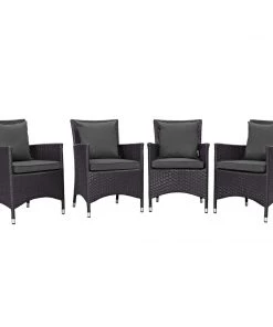 Modway Outdoor Dining Sets Convene 4 Piece Outdoor Patio Dining Set 44 Modway Outdoor Dining Sets Convene 4 Piece Outdoor Patio Dining Set