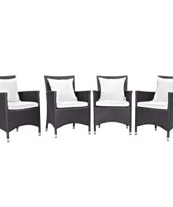 Modway Outdoor Dining Sets Convene 4 Piece Outdoor Patio Dining Set 73 Modway Outdoor Dining Sets Convene 4 Piece Outdoor Patio Dining Set