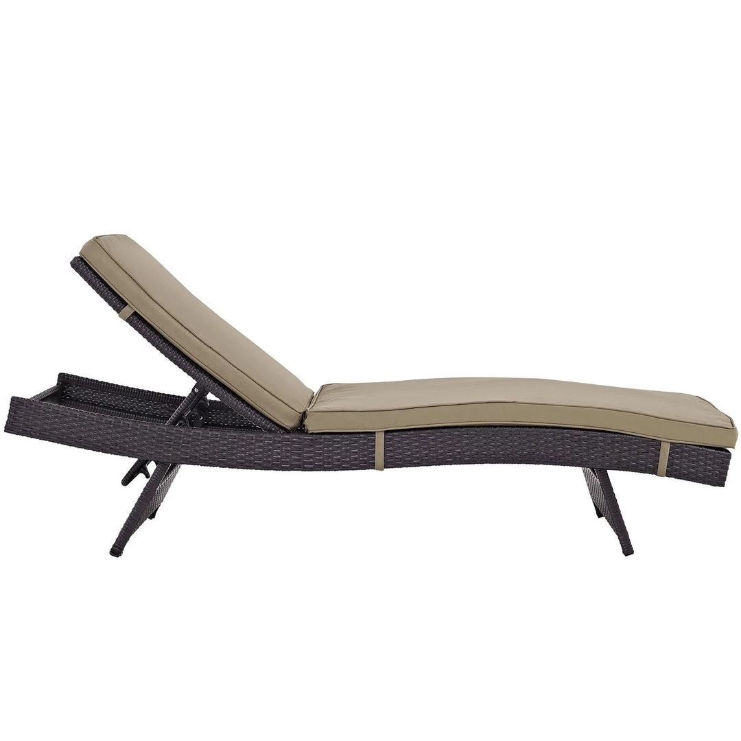 Modway Lounge Chair Outdoor Convene Chaise Outdoor Patio Set Of 2 Espresso Mocha 2 Modway Lounge Chair Outdoor Convene Chaise Outdoor Patio Set Of 2 Espresso Mocha