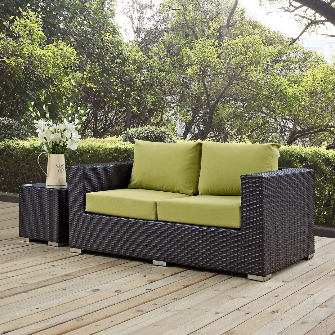 Modway Convene Outdoor Patio Loveseat Espresso Peridot Outdoor Loveseats 5 Modway Convene Outdoor Patio Loveseat Espresso Peridot Outdoor Loveseats