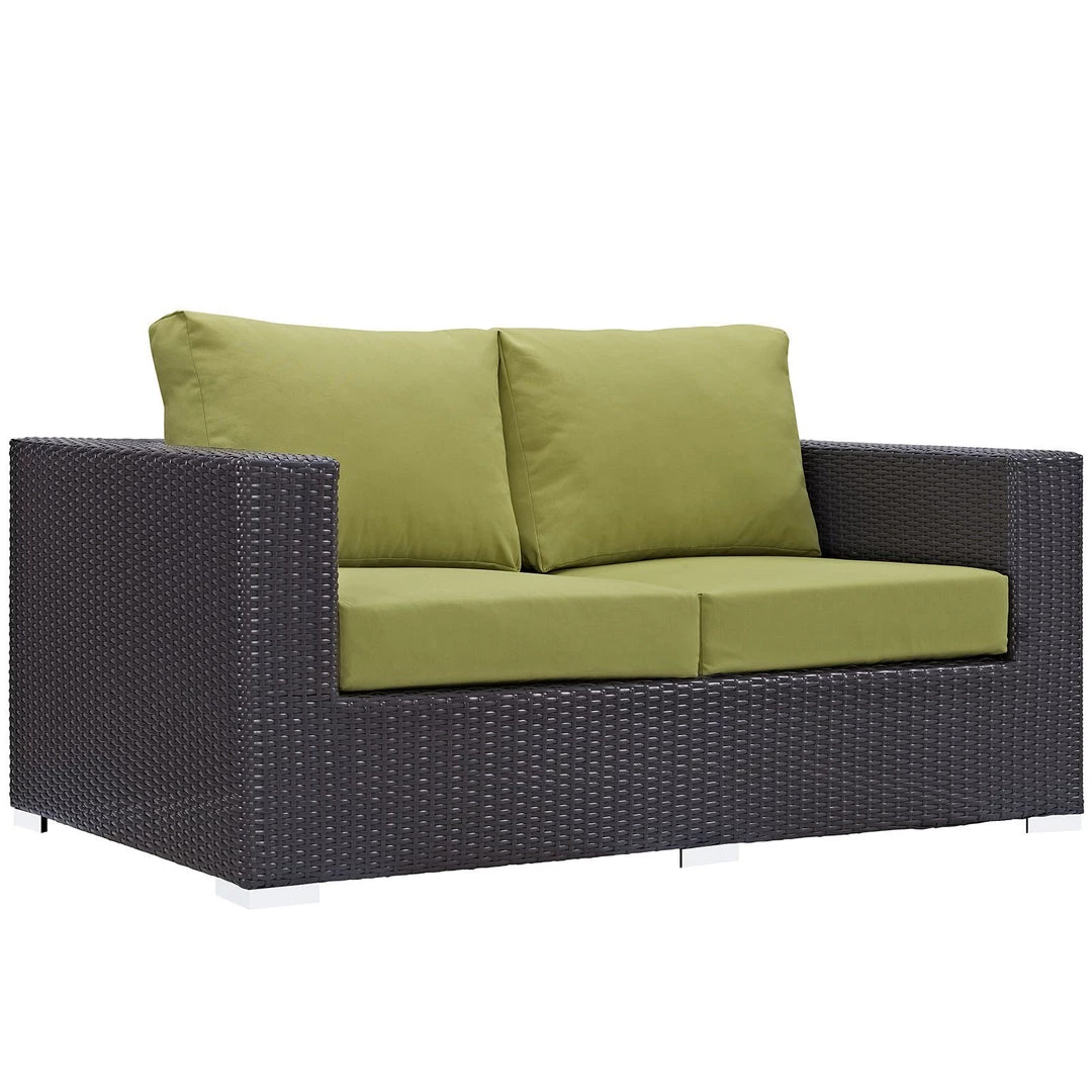 Modway Convene Outdoor Patio Loveseat Espresso Peridot Outdoor Loveseats 1 Modway Convene Outdoor Patio Loveseat Espresso Peridot Outdoor Loveseats