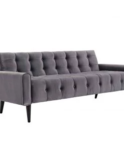 Modway SOFAS Delve Performance Velvet Sofa Gray