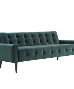 Modway SOFAS Delve Performance Velvet Sofa Green