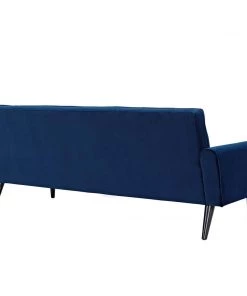 Modway SOFAS Delve Performance Velvet Sofa Navy