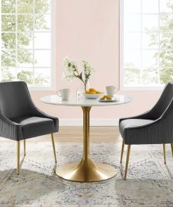 Modway Dining Chairs Discern Pleated Back Upholstered Performance Velvet Dining Chair Set Of 2 Gray 8 Modway Dining Chairs Discern Pleated Back Upholstered Performance Velvet Dining Chair Set Of 2 Gray