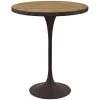 Modway Tables Drive Wood Bar Table Brown