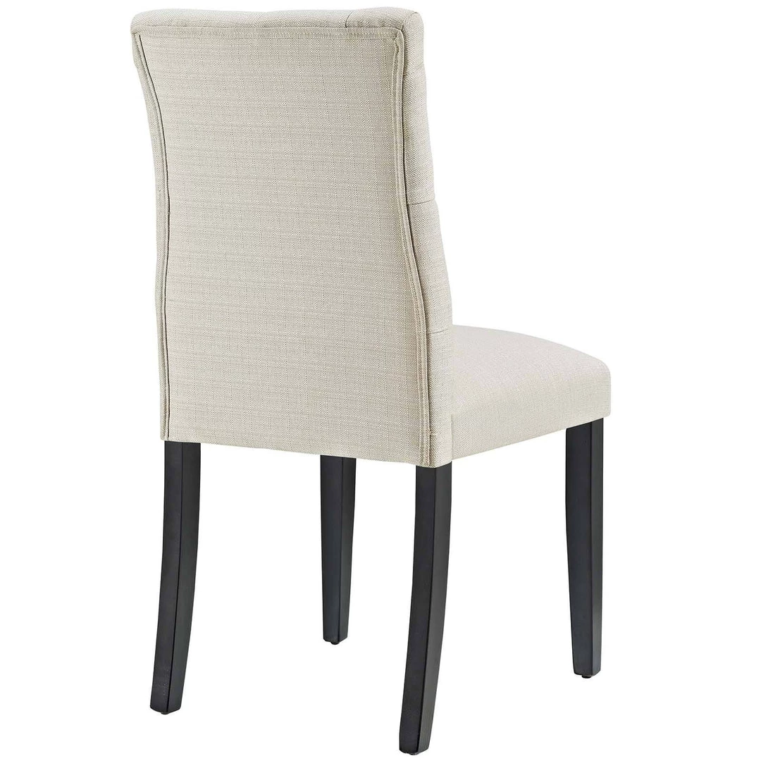Modway Dining Chairs Duchess Dining Chair Fabric Set Of 4 Beige 4 Modway Dining Chairs Duchess Dining Chair Fabric Set Of 4 Beige