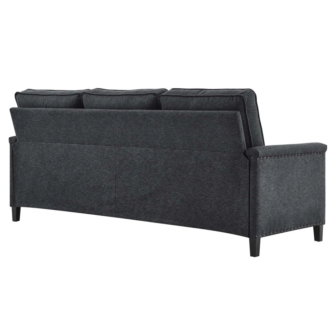 Modway Sectionals Ashton Upholstered Fabric Sectional Sofa Charcoal 5 Modway Sectionals Ashton Upholstered Fabric Sectional Sofa Charcoal