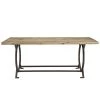 Modway Effuse Rectangle Wood Top Dining Table Brown
