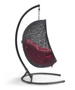 Modway Encase Swing Outdoor Patio Lounge Chair Swing Chairs