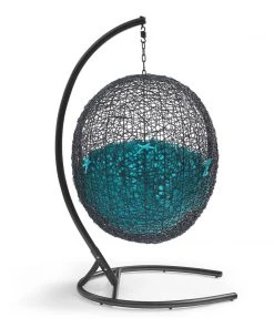 Modway Encase Swing Outdoor Patio Lounge Chair Swing Chairs