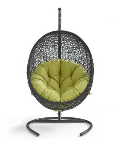 Modway Encase Swing Outdoor Patio Lounge Chair Swing Chairs